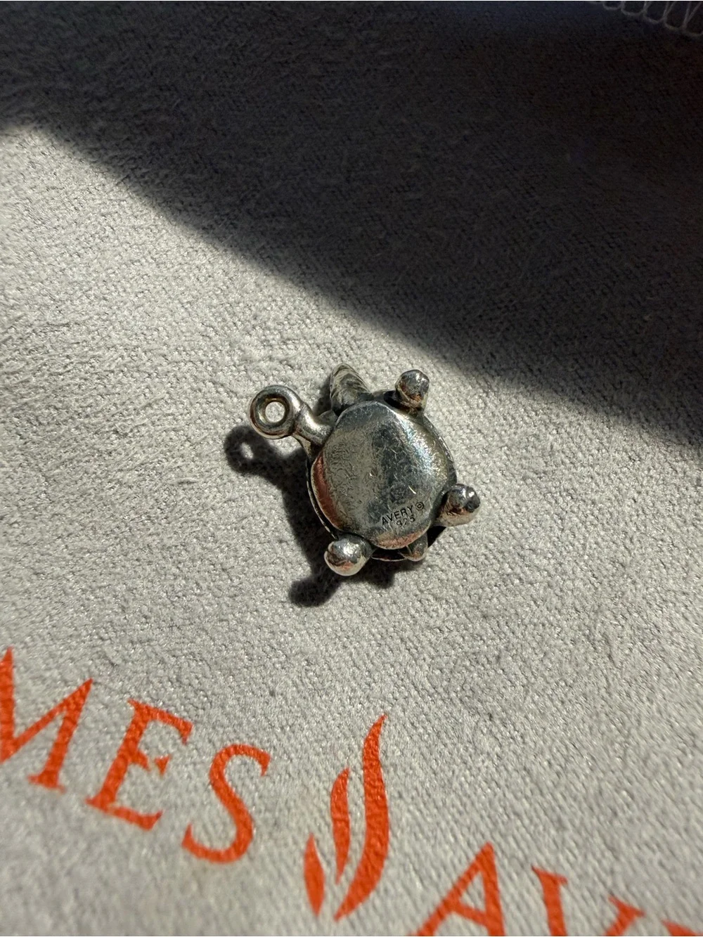 James Avery classic turtle
